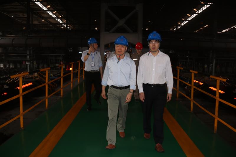 北海市工信局贺丰果副局长一行到我司参观